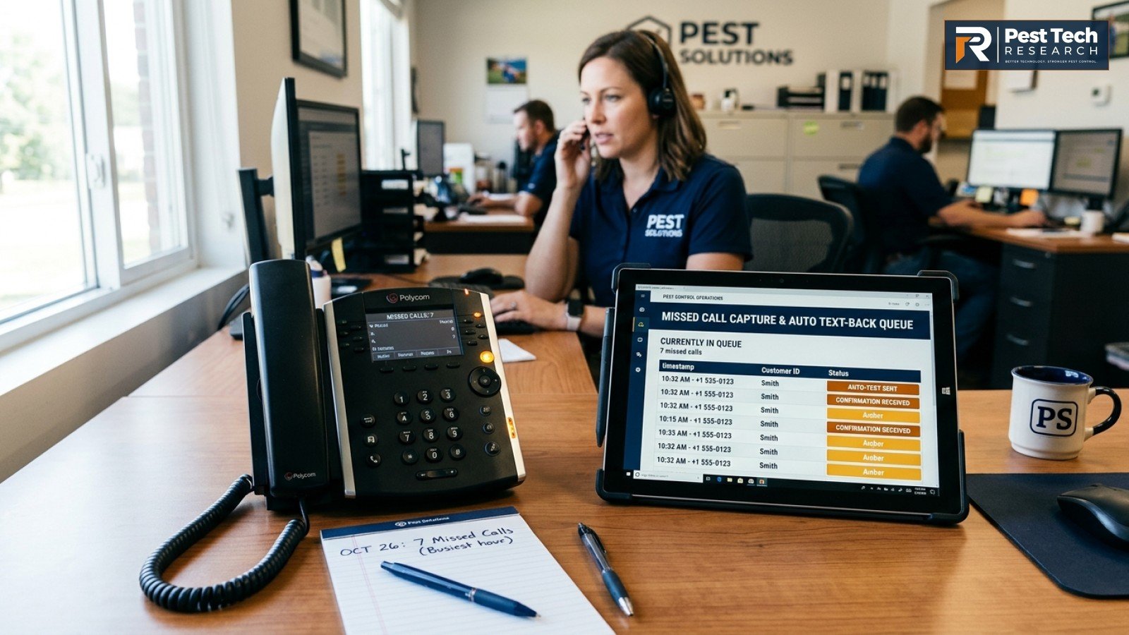 Missed Call Recovery Workflow in Pest Control