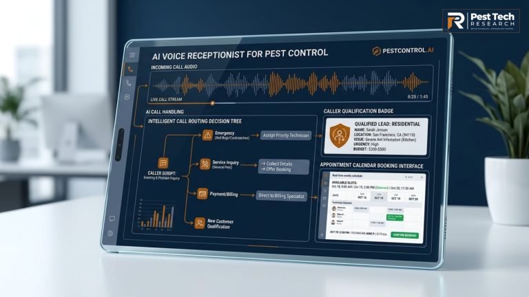 AI Receptionist for Pest Control: What It Can Actually Automate