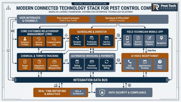 The Modern Pest Control Tech Stack: What Software Does a Growing Company Actually Need?