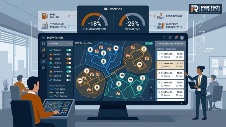 Pest Control Route Optimization: What Software Actually Changes